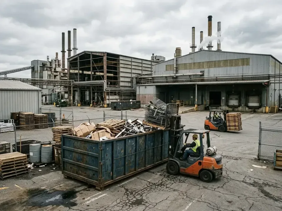 industrial-factory-scrap-conta-003 — frequently asked questions, Cheap Roll-off Dumpster Rentals in Clinton, OK